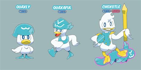 quaxley evolution|Quaxly 